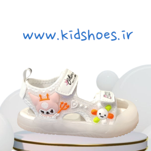صندل بچگانه وارداتی مدل کرومی چراغدار برند کیدز